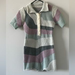 House of Sunny Multi Colored Romper in Small